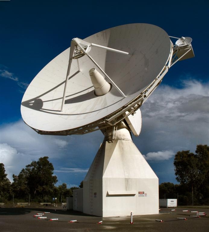 Antenne de l&#039;ESA à Perth, en Australie. Crédits : ESA.